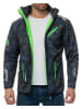 Geographical Norway Herren Regular Fit Softshelljacke  in Navy-Green