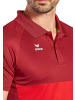 erima Six Wings Poloshirt in rot/bordeaux