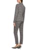 MARC CAIN Taillierter Blazer aus Scubajersey in Grau