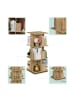 relaxdays Bücherregal in Natur - (B)39 x (H)95 x (T)39 cm