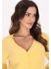 faina Damen Cardigan in Gelb