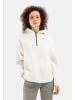 Camel Active Teddy Sweatshirt mit Kapuze in Weiß