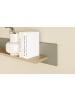 Furn.Design Wandboard Salbei grün, Eiche 180 cm, Wandregal skandinavisch