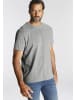 Man's World T-Shirt in grau-marine-schwarz