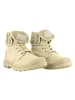 Palladium Schnürschuhe in Beige