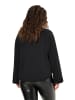 Ulla Popken Sweatshirt in schwarz
