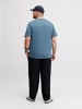 JACK & JONES PLUS T-shirt in Blue Mirage