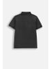 Coccodrillo Poloshirt mit kurzen Ärmeln in schwarz