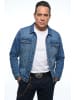 JP1880 Übergangsjacke in mattes jeansblau