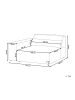 Beliani Sofaelement HELLNAR in Weiß - (W) 131 x (H) 70 x (L) 126 cm rechtsseitig