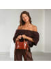 Florence Florence Handtasche Leder braun ca. 24cm