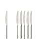 Villeroy & Boch 6er Set Tafelmesser Montauk 237 mm silber in silber