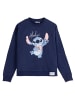 Disney Disney Stitch Sweatshirt Erwachsene 100 % Baumwolle angeraut bequem XL in Blau