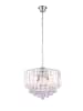 Globo lighting Luster "MINNESOTA" in silver