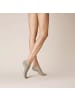 Kunert Sneakersocken Bouquet gemustert in light grey