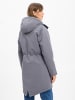 Derbe Mantel Festholm in grau blau - 0002