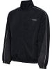 Hummel Trainingsjacke "Hmlloose Track Jacket Topscorer" in Schwarz