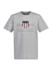 Gant T-Shirt 1er Pack in Grau