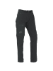 Maul Sport T-Zip Wanderhose Oakville mit Logo in Nachtschwarz