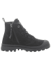 Palladium Schnürstiefelette in schwarz
