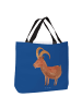 Mr. & Mrs. Panda Strandtasche Sternzeichen Steinbock ohne Spruch in Sternenhimmel Blau