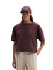 Marc O'Polo T-Shirt loose in Black Cherry