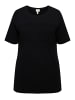 Ulla Popken Shirt in schwarz