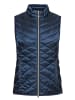 Betty Barclay Steppweste mit Reißverschluss in dunkelblau
