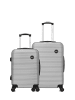 BlueStar 2 tlg. Kofferset LONDON in Grau (64L/37L)