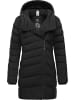 ragwear Wintermantel Teela in Black