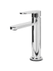 Beliani Wasserhähne COLHUE in Silber - (W) 5 x (H) 18 x (L) 17 cm