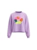 IZIA Women Sweatshirt in Lavender
