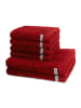 Ross 4 X Handtuch 2 X Duschtuch im Set Sinfonie in Kirsche