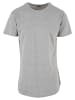 Urban Classics Urban Classics Herren Shaped Long Tee in grey