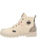 Palladium Schnürboots Pampa Safari in creme