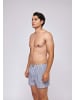 SNOCKS American Woven Boxershorts aus Bio-Baumwolle Stripe 3 Stück