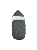 Kaiser Naturfellprodukte Rainy Sommer Kinderwagenfußsack anthracite