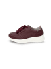 VITAFORM Hirschleder Sneaker in aubergine