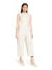 Betty Barclay Jumpsuit mit Gürtel in Rohweiß