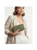 Lazarotti Bologna Leather XL Double Zip-Around Geldbörse RFID Leder 20 cm in olive