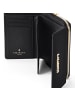 Lazarotti Bologna Leather Zip-Around Geldbörse Leder 12 cm in black