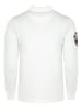 CARISMA Langarm-Polo in White