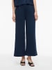 Vila VISIFFI HW CULOTTE PANTS/PB in Navy Blazer