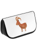 Mr. & Mrs. Panda Make-up-Tasche Sternzeichen Steinbock ohne Spruch in Weiß