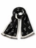 collezione alessandro Schal " Herz " in schwarz