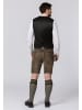 Stockerpoint Stockerpoint Trachtenlederhose Logan in kiesel gespeckt