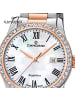 Candino Analog-Armbanduhr Candino Elegance roségold, silber mittel (ca. 33mm)