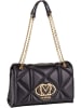 Love Moschino Handtasche Embossed Q in Black
