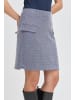 ICHI Freizeitrock IHKATE A-shape in PATRIOT BLUE HERRINGBONE