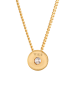 Elli DIAMONDS  Halskette 925 Sterling Silber in Gold